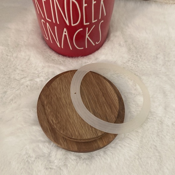 Rae Dunn Reindeer Snacks Cellar - Picture 9 of 10